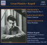 Concerto per pianoforte n.3 / Concerto per pianoforte / 3 Preludi - CD Audio di Sergei Prokofiev,Dmitri Shostakovich,Aram Khachaturian,Dallas Symphony Orchestra,Boston Symphony Orchestra,Antal Dorati,Serge Koussevitzky,William Kapell