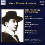Complete Recordings - CD Audio di Frederic Chopin,Wolfgang Amadeus Mozart,Sergei Rachmaninov,Josef Lhevinne