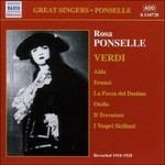 Rosa Ponselle sings Verdi - CD Audio di Giuseppe Verdi,Rosa Ponselle