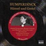 Hänsel e Gretel - CD Audio di Engelbert Humperdinck,Herbert Von Karajan,Elisabeth Schwarzkopf,Philharmonia Orchestra