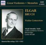 Concerto per violino n.1 / Concerto per violino - CD Audio di Edward Elgar,Max Bruch,Yehudi Menuhin