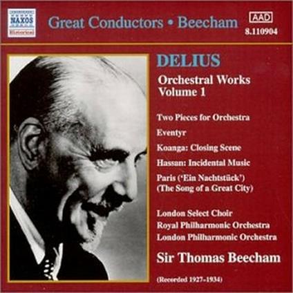 2 Pezzi per orchestra - Eventy - Koanga - Paris - CD Audio di Sir Thomas Beecham,London Philharmonic Orchestra,Royal Philharmonic Orchestra,Frederick Delius