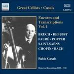 Encores and Transcriptions vol.1 - CD Audio di Pablo Casals