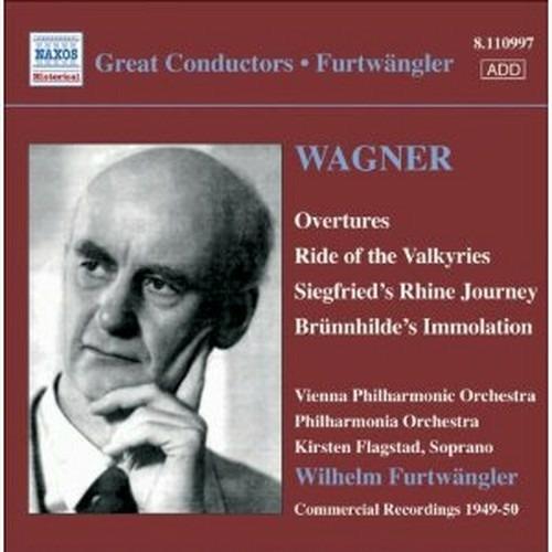 Ouvertures e estratti da opere - CD Audio di Richard Wagner,Wilhelm Furtwängler,Kirsten Flagstad,Wiener Philharmoniker,Philharmonia Orchestra