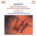 Musica per violoncello vol.2 - CD Audio di Zoltan Kodaly,Maria Kliegel
