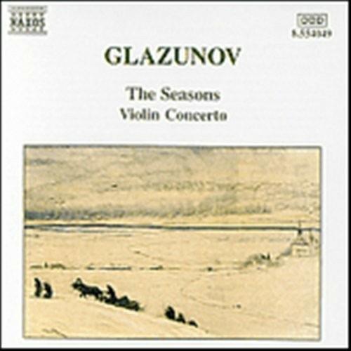 Le stagioni op.67 - Concerto per violino - CD Audio di Alexander Glazunov