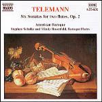 Sonate per due flauti op.2 - CD Audio di Georg Philipp Telemann