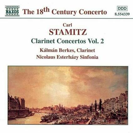 Concerti per clarinetto vol.2 - CD Audio di Carl Stamitz