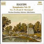 Sinfonie n.27, n.28, n.31 - CD Audio di Franz Joseph Haydn