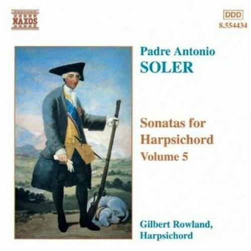 Sonate per clavicembalo vol.5 - CD Audio di Antonio Soler,Gilbert Rowland