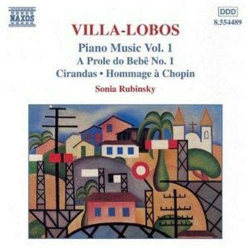 Musica per pianoforte vol.1 - CD Audio di Heitor Villa-Lobos,Sonia Rubinsky