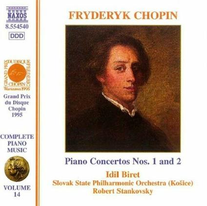 Concerti per pianoforte n.1, n.2 - CD Audio di Frederic Chopin