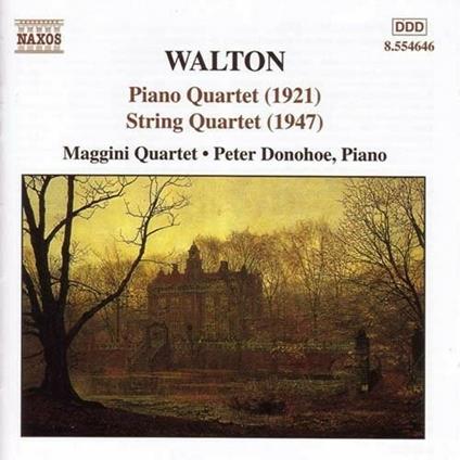 Quartetto in La minore - Quartetto con pianoforte - CD Audio di William Walton,Peter Donohoe,Maggini Quartet