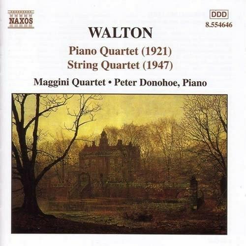 Quartetto in La minore - Quartetto con pianoforte - CD Audio di William Walton,Peter Donohoe,Maggini Quartet