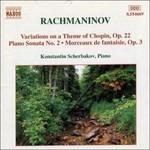 Sonata per pianoforte n.2 - Variazioni su un tema di Chopin