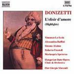 L'elisir d'amore (Selezione) - CD Audio di Gaetano Donizetti