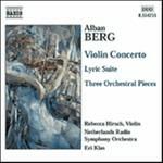 Concerto per violino - Lyric Suite - 3 Pezzi per orchestra - CD Audio di Alban Berg