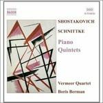 Quintetti con pianoforte - CD Audio di Dmitri Shostakovich,Alfred Schnittke,Lazar Berman,Vermeer Quartet