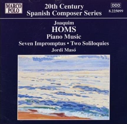 Opere per pianoforte - CD Audio di Jordi Maso,Joaquim Homs