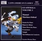 Opere per Pianoforte - CD Audio di Manuel Martínez-Sobral