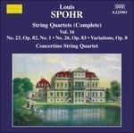 Quartetti per archi vol.16 - CD Audio di Louis Spohr