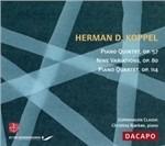 Quintetto per Pianoforte, Op.57; Nove Variazioni, Op.80.. - CD Audio di Herman Koppel