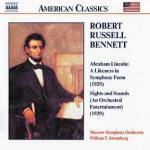 Abraham Lincoln: Likeness in Symphony - Sights and Sounds - CD Audio di Robert Russell Bennett
