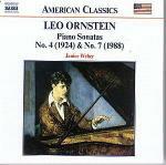 Sonate per pianoforte n.4, n.7 - CD Audio di Leo Ornstein