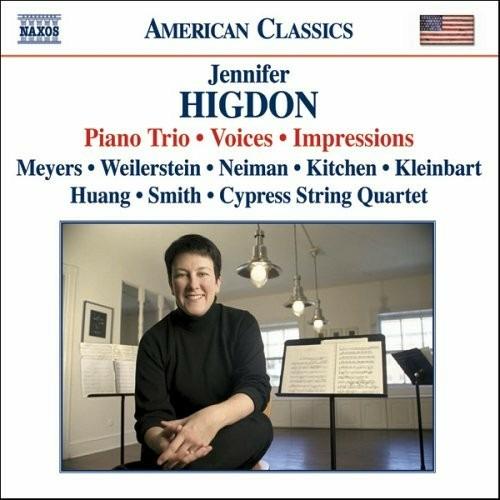 Trio con pianoforte - Voices - Impressions - CD Audio di Jennifer Higdon,Cypress String Quartet