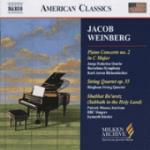 Concerto per pianoforte n.2 - Quartetto per archi op.55 - CD Audio di Jaromir Weinberger