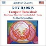 Musica per pianoforte completa - CD Audio di Roy Ellsworth Harris