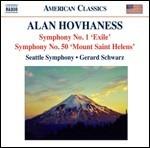 Sinfonie n.1, n.2 - CD Audio di Alan Hovhaness,Gerard Schwarz,Seattle Symphony Orchestra
