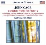 Opere per flauto vol.2 (Integrale) - CD Audio di John Cage