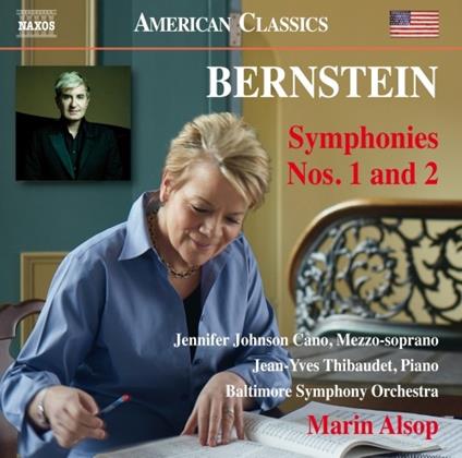 Sinfonie n.1, n.2 - CD Audio di Leonard Bernstein,Marin Alsop,Jean-Yves Thibaudet,Baltimore Symphony Orchestra