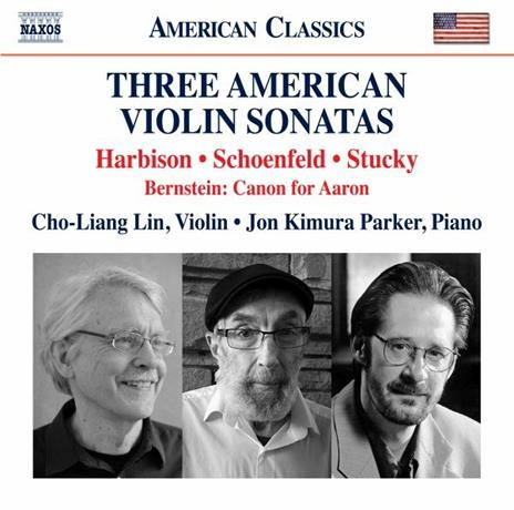 Three American Violin Sonatas - CD Audio di Cho-Liang Lin