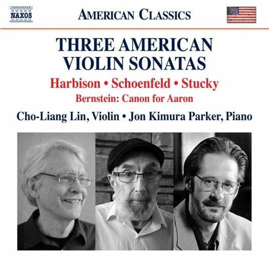 Three American Violin Sonatas - CD Audio di Cho-Liang Lin