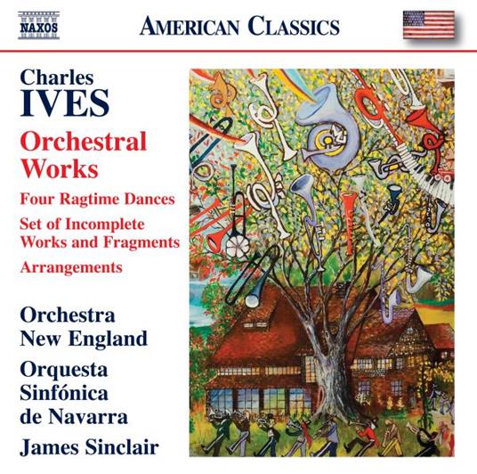 Orchestral Works. Four Ragtime Dances - CD Audio di Charles Ives