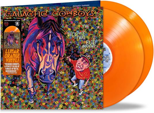 Horse That Bud Bought - Solar Orange - Vinile LP di Galactic Cowboys