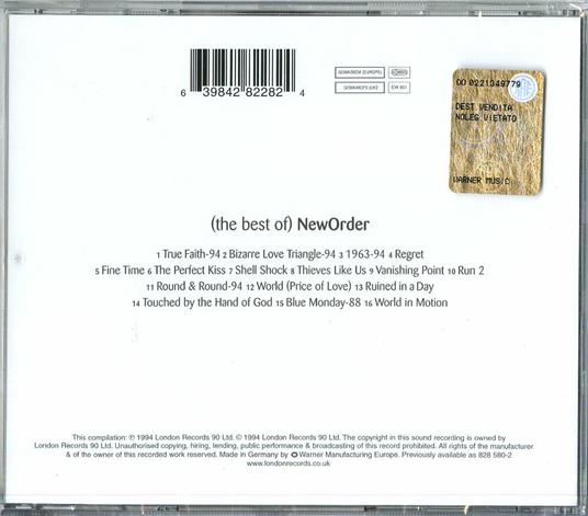 Best of - CD Audio di New Order - 2