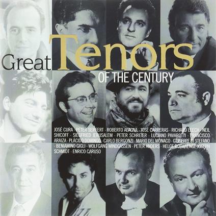 Great Tenors Of The Century - CD Audio