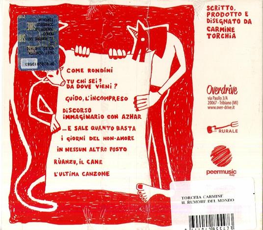 Il rumore del mondo - CD Audio di Carmine Torchia - 2