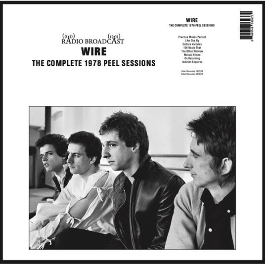 The Complete 1978 Peel Sessions - Vinile LP di Wire