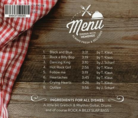 Dinner With - CD Audio di Hemenex - 2