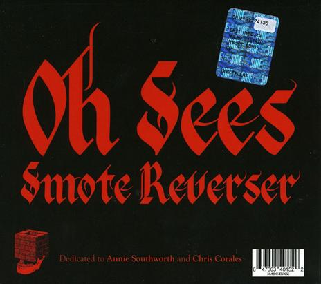 Smote Reverser - CD Audio di Oh Sees - 2
