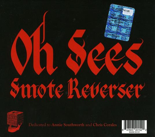 Smote Reverser - CD Audio di Oh Sees - 2