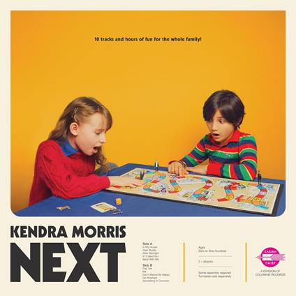Next (Blue & Yellow Galaxy Swirl Vinyl) - Vinile LP di Kendra Morris