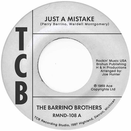 Just A Mistake - Vinile LP di Barrino Brothers