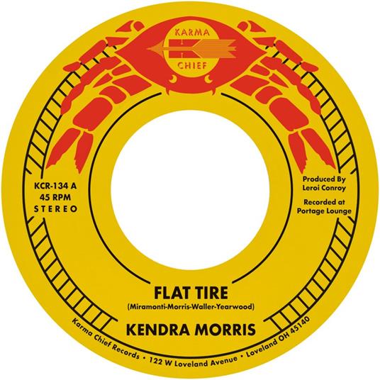 Flat Tire - Vinile 7'' di Kendra Morris