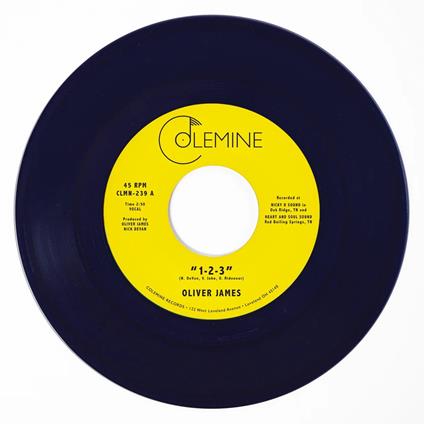 1-2-3 - Vinile LP di Oliver James