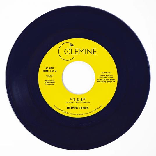 1-2-3 - Vinile LP di Oliver James